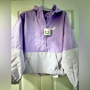 New Puma windbreaker jacket w/tags.